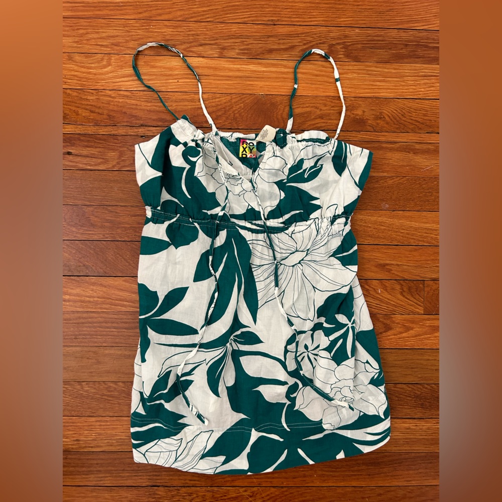 NWOT Roxy Floral Baby Doll Tank